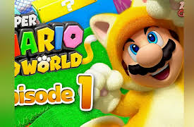 Zebra Gamer: World 1 100%! Cat Mario!
