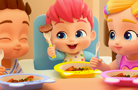 Bebefinn Nursery Rhymes & Kids Songs: This Is the Way We Eat Our Meals