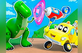 Car City : Dino Drives!: The Time Machine / Dinosaur roar!