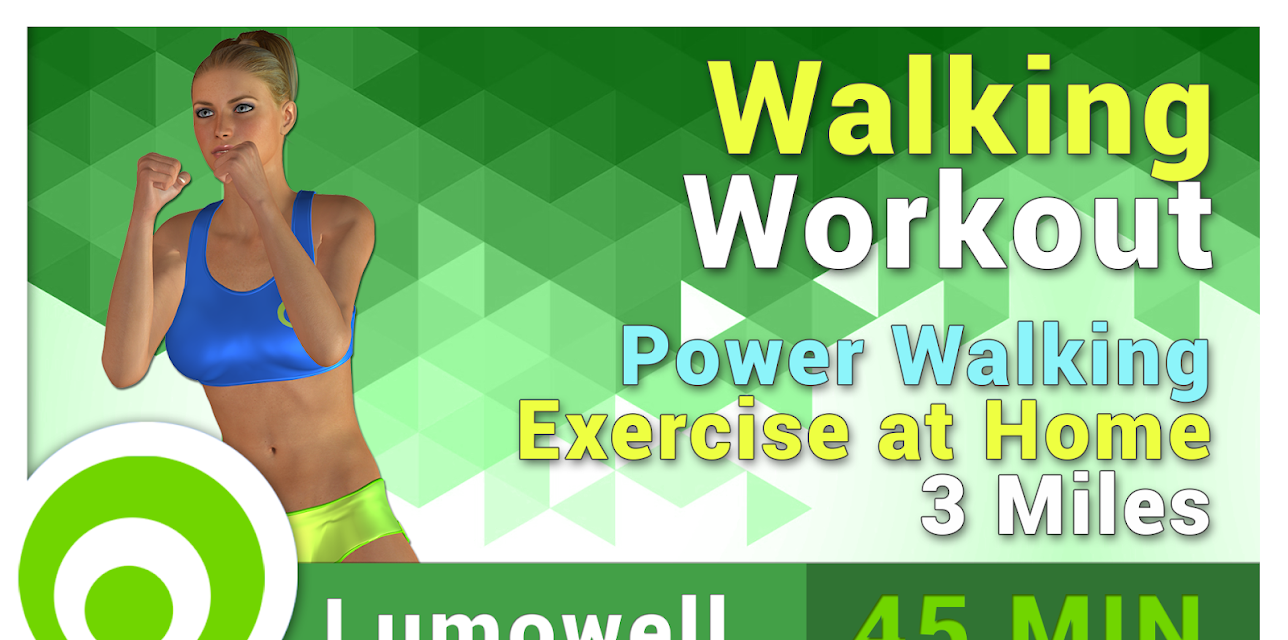 Walking Workout: Power Walking Exercise at Home - 3 Miles