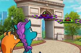 Dog & Pony Show: Attack of the Drones! / Alphonse's Sunset Café!