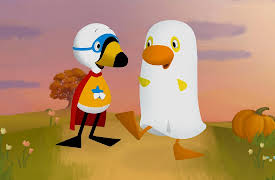 Duck & Goose: Go Trick or Treating / Three-Legged Race