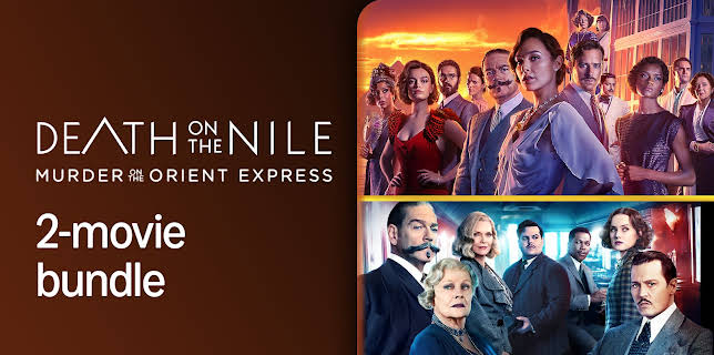 DEATH ON THE NILE/MURDER ON THE ORIENT EXPRESS 2-MOVIE BUNDLE
