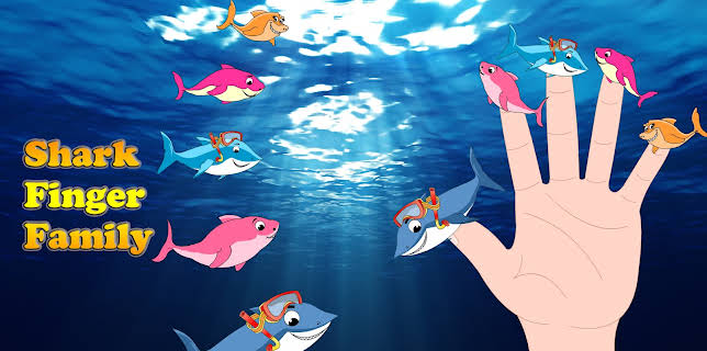 The Finger Family - Shark Finger Family Song - Nursery Rhymes Video For Kids - Kids Songs