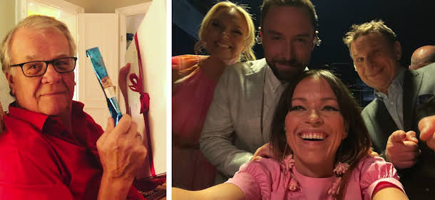 Allsång på Skansen -ledarna återförenade, men var är Pernilla?