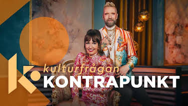 00:20: Kulturfrågan Kontrapunkt - syntolkat | SVT24 | 10/4 2025