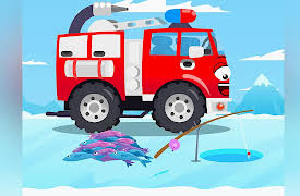 Adventures of Super Cars: Funny Firetruck