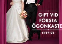 Gift vid första ögonkastet - syntolkat