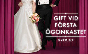 Gift vid första ögonkastet - syntolkat