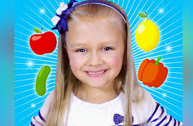 Tiki Taki Kids: Yasya learning vegetables and fruits