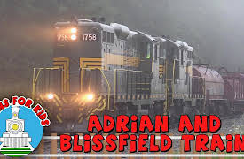 Trains for Kids: Adrian and Blissfield Train