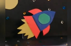 Season 1: Pop Up Rocket Ship Card | Milk Carton Birdhouse