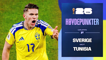 09:30: Fotball-VM 2026 Høydepunkter: Sverige–Tunisia | NRK 3 | 6/15 2026