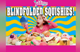 JillianTubeHD: Blindfolded Squishies Challenge
