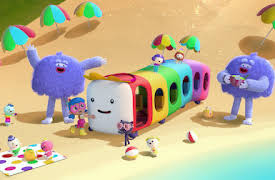 Sannas sånger: Hjulen på regnbågsbussen