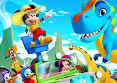 Disney Junior Mickey Mouse Funhouse (T3): Ep.8 Este gato no sabe nadar! / Disfraces de Funhouse