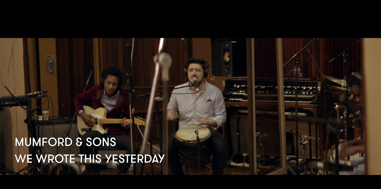 Mumford and Sons - We Wrote this Yesterday (2016)