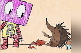 ROOKIE ROBOT Explores the World: Ouch! - Rookie and the Hedgehog