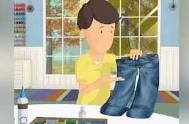 Martha and Friends: Martha And The New-Old Jeans