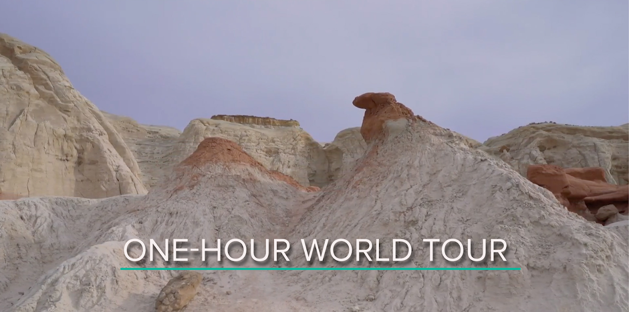 A One-Hour World Tour