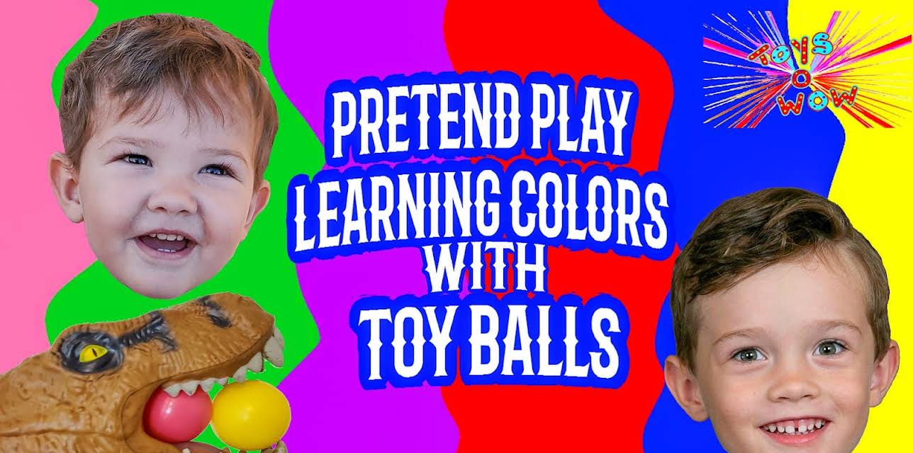 Pretend Play Learning Colors With Toy Balls
