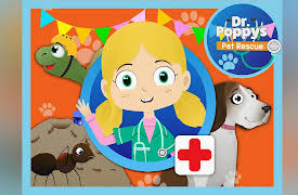 Dr Poppy's Pet Rescue: Alice The Ant Visits Dr Poppy's Pet Rescue: Animals For Kids