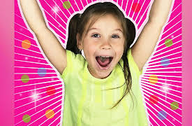 Learn Colors with Diana: Learn colors - Jumping with Diana & Superheroes