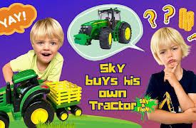 Sky and Finn: Sky Buys His Own Tractor