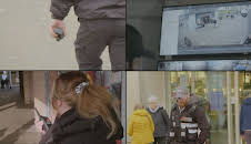 Gauner vs. Kaufhaus-Cops