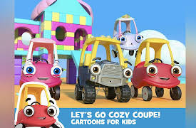 Let's Go Cozy Coupe! - Cartoons for Kids: Clubhouse Construction at the Beach