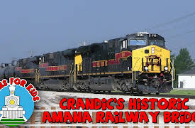 Trains for Kids: Crandic's Historic Amana Railway Bridge