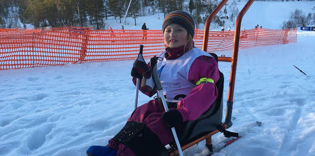 11:55: Klart eg kan: Skirenn med piggkjelke | NRK Super | 11/13 2025