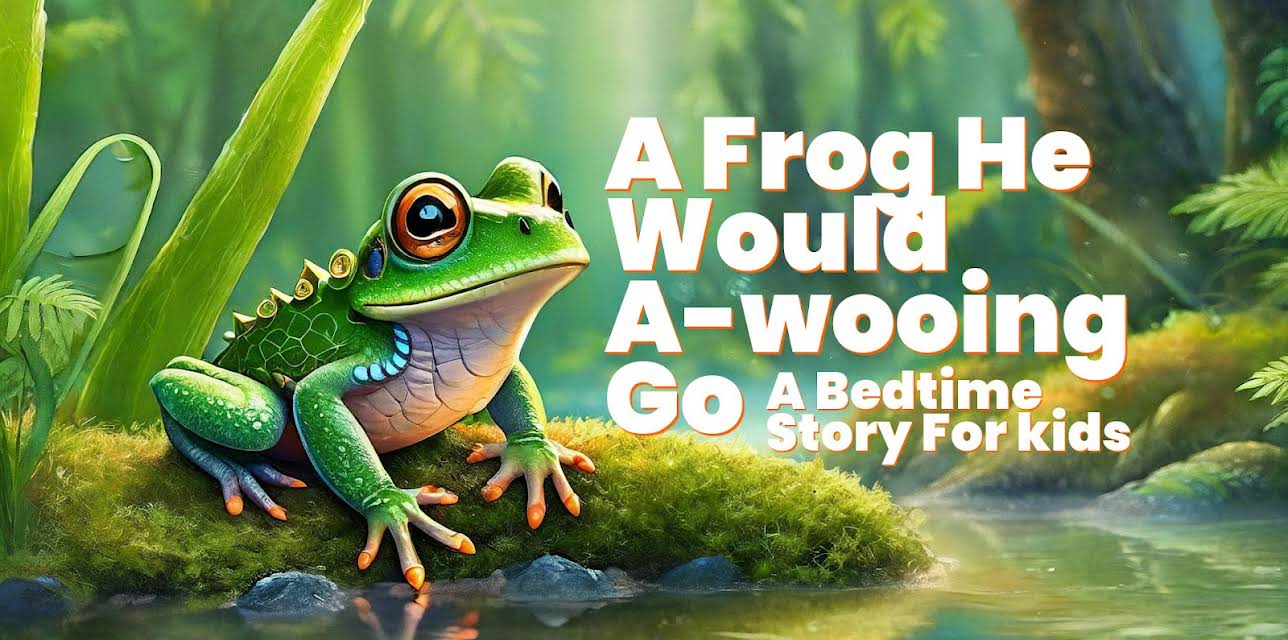 A Frog He Would A-wooing Go A bedtime story for kids
