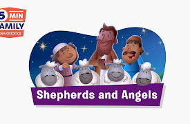 Minno Laugh And Grow Bible For Kids: Christmas - 5 Minute Family Devotionals: Season 1: Shepherds and Angels
