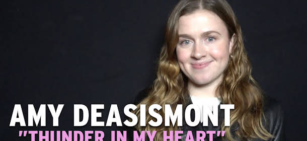 Amy Deasismont om "Thunder in my heart": "Jag ville att det skulle handla om psykisk misshandel."