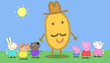 Peppa Gris: Herr Potet kommer til byen