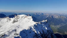 Am Grat der Zugspitze mit Marlies Raich