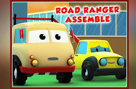 Road Rangers Kids Cars Cartoon Shows: Road Rangers Assemble