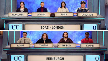 8:30 PM: University Challenge (S33) | BBC Two | 10/12 2026