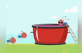 Happy Counting: Subtraction for Kids - Fruits for Ants