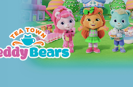 Tea Town Teddy Bears S1: Friends Stick Together; Dandelion's First Sleepover
