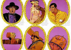 Ojos verdes, rubia y peligrosa