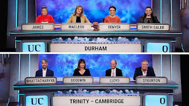 9:35 PM: University Challenge | BBC Two | 1/1 2026