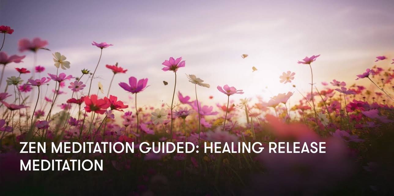 Zen Meditation Guided: Healing Release Meditation (2024)