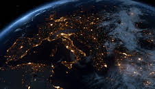 Deutschland bei Nacht