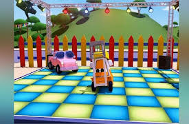 Babies in Car City: Fire at School / Dance Battle