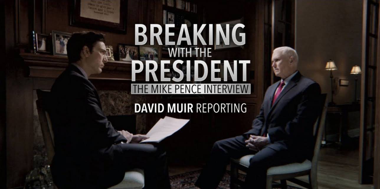 Breaking With the President: The Mike Pence Interview -- David Muir Reporting (2026)