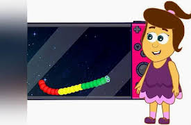 Learn With Annie & Ben: Slither Snake Eating Game and Colors