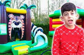 Jason Vlogs: Jason’s Surprise Eggs and Inflatable Toys!