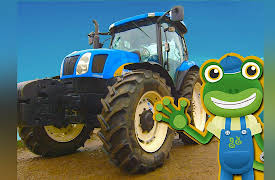 Gecko's Real Vehicles: Gecko and the Tractor